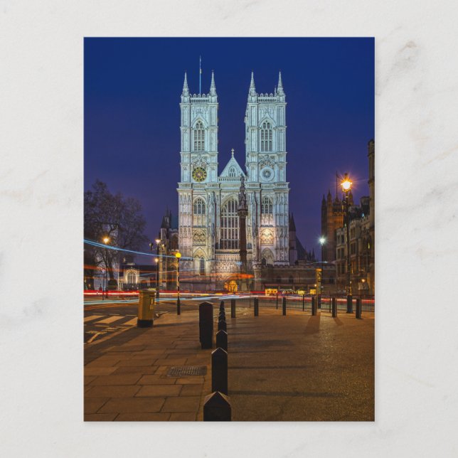 Westminster Abbey, London UK Postcard Postkarte (Vorderseite)