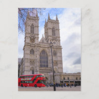 Westminster Abbey London UK Postcard
