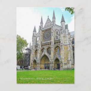 Westminster Abbey London UK Postcard Postkarte
