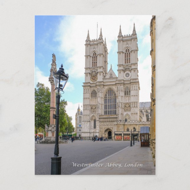 Westminster Abbey London UK Postcard Postkarte (Vorderseite)