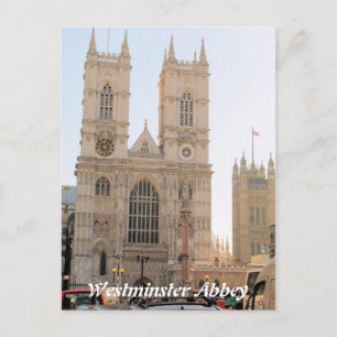 Westminster Abbey London UK Postkarte