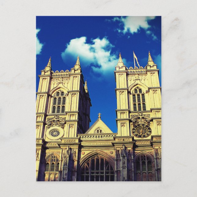 Westminster Abbey Postkarte (Vorderseite)