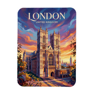 Westminster Abbey Vereinigtes Königreich Magnet