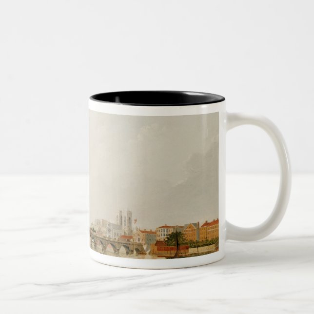 Westminster-Brücke Zweifarbige Tasse (Rechts)