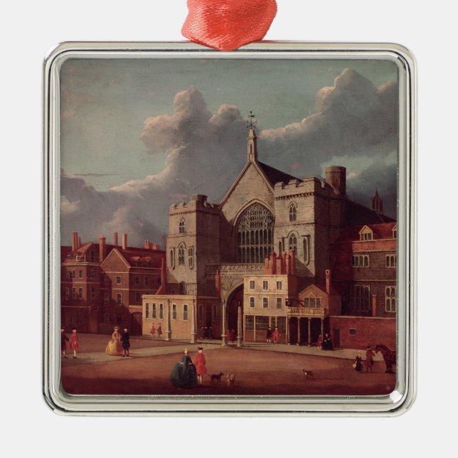 Westminster Hall und neues Palast-Yard Ornament Aus Metall (Vorne)