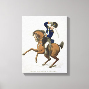 Westminster-Kavallerie-Freiwilliger, überziehen 4 Leinwanddruck