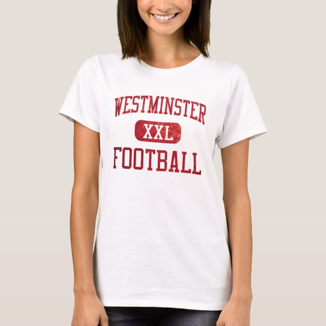 Westminster-Löwe-Fußball T-Shirt (Vorderseite)
