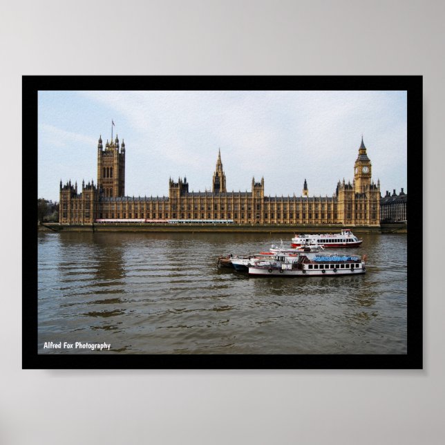 Westminster Nachmittag Poster (Vorne)