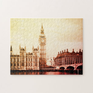 Westminster Palace, Big Ben - London (Großbritann Puzzle