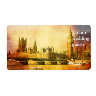 Westminster Palace und Brücke mit Big Ben