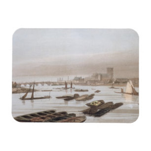Westminster von Waterloo-Brücke, inkorporierendes Magnet