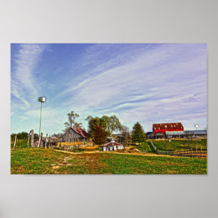 Weston, Missouri, Bauernhof Poster