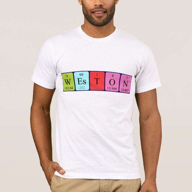 Weston Periodenname Shirt (Vorderseite)