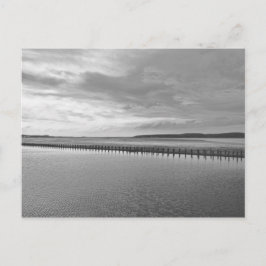 Weston-super-Mare schwarz und weiß Postkarte