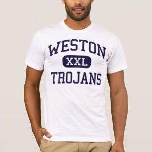 Weston - Trojan - hoch - Weston Connecticut T-Shirt