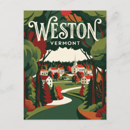 Weston USA Postkarte