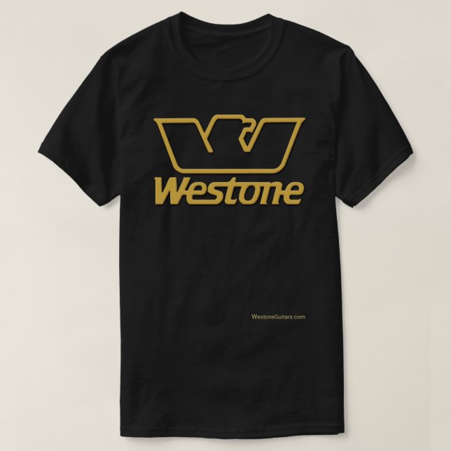 Westone Gitarren Logo (A) Klassischer T - Shirt (Design vorne)