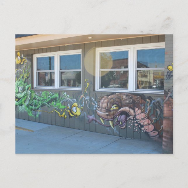 Westport Graffiti #6 Postkarte (Vorderseite)