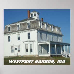 Westport Harbor, MA Poster