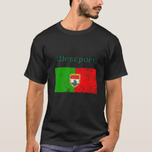 Westport, Landkreis Mayo Kleeblatt Irland Flag, Cr T-Shirt