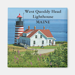 WestQuoddy Hauptleuchtturm, Maine-Magnet Magnet