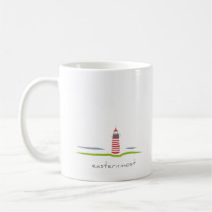WestQuoddy Hauptleuchtturm-Tasse Kaffeetasse