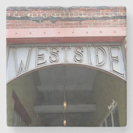 Westseiten-AtlantamarmorUntersetzer Steinuntersetzer