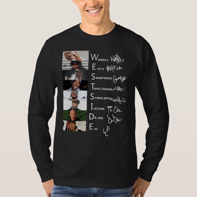 Westside Connection Hiphop Super Band Signature T-Shirt (Vorderseite)