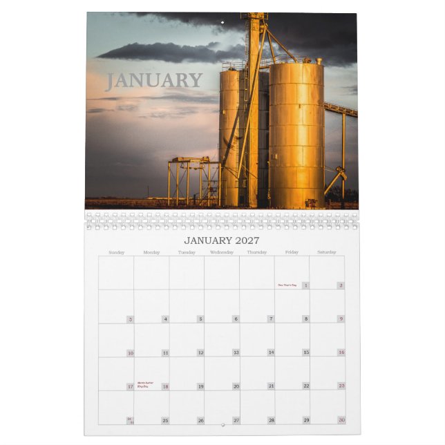 Westtexas Landschaftskalender Kalender (Jan 2027)