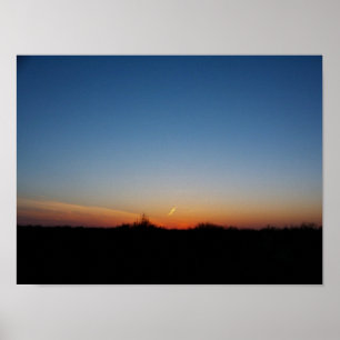 Westtexas-Sonnenuntergang Poster