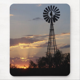 Westtexas-Windmühle Mousepad