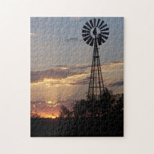 Westtexas-Windmühle Puzzle