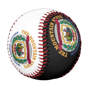 WESTVIRGINIEN BERGSTAAT FLAG BASEBALL