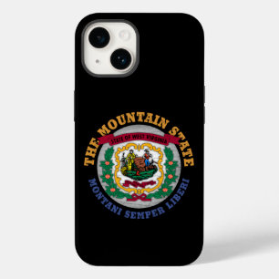 WESTVIRGINIEN BERGSTAAT FLAG Case-Mate iPhone 14 HÜLLE