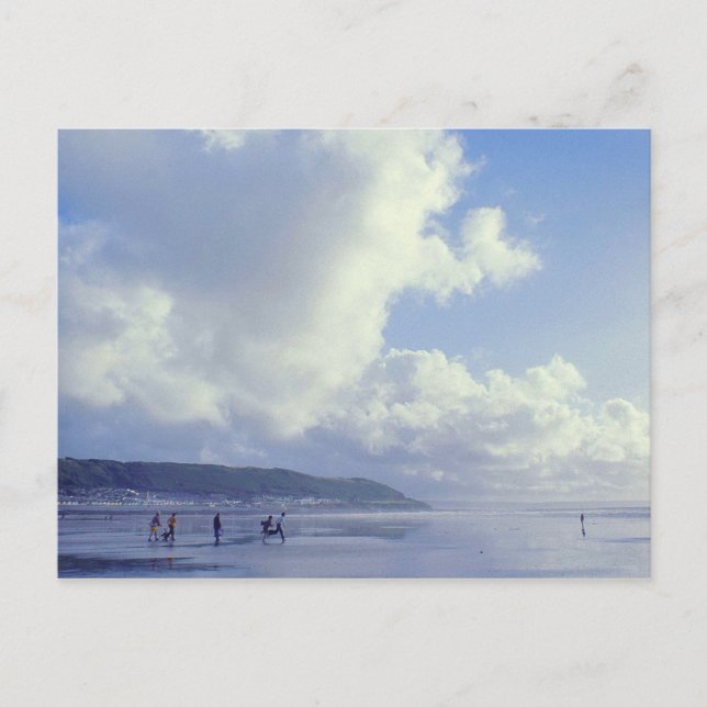 Westward Ho, North Devon, UK Postkarte (Vorderseite)