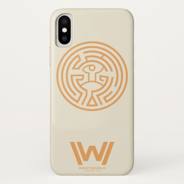 Westwelt | Das Maze-Symbol Case-Mate iPhone Hülle (Rückseite)