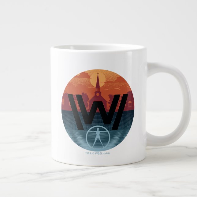 Westwelt | Escalante Church Logo Jumbo-Tasse (Rechts)