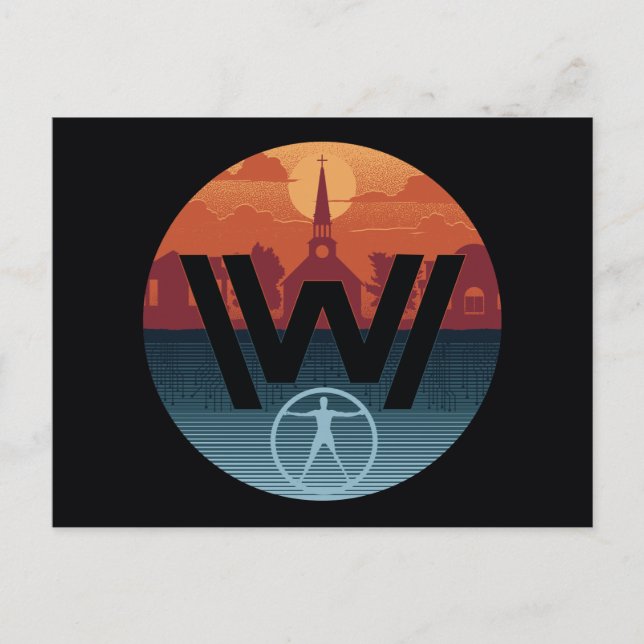 Westwelt | Escalante Church Logo Postkarte (Vorderseite)