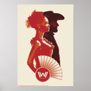 Westwelt   Maeve & Hector Stencil Portrait Poster