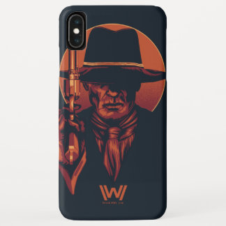 Westwelt | Schwarzer Mann mit Revolver Case-Mate iPhone Hülle