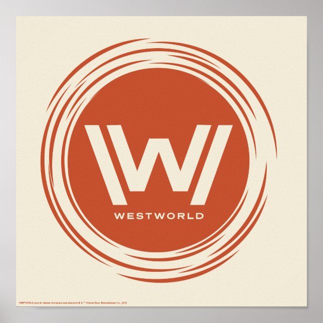 Westwelt | Stilisierte Sun-Logos Poster (Vorne)