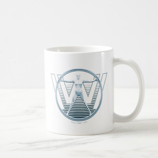 Westwelt | Vitruvian Android-Logo Kaffeetasse (Rechts)
