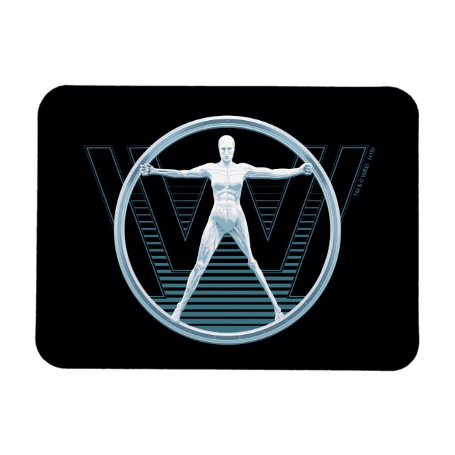 Westwelt | Vitruvian Android-Logo Magnet (Horizontal)