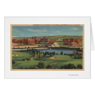 Westwood Hills, CA - View of U.C.L.A. Campus