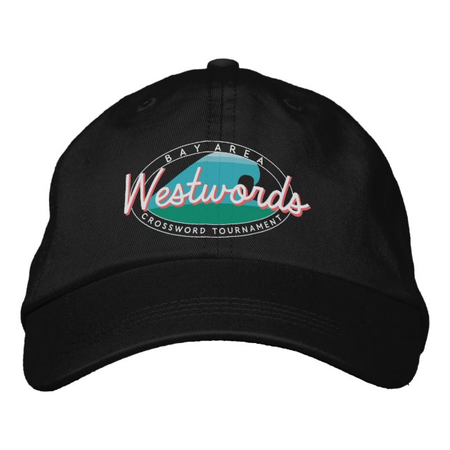 Westwords Reverse Logo Cap Bestickte Baseballkappe (Vorderseite)