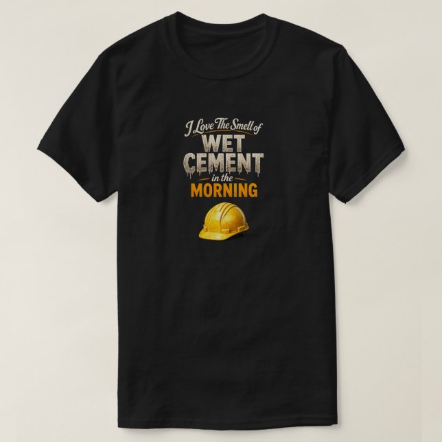 "Wet Cement" (1) T-Shirt (Design vorne)