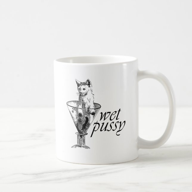 Wet Kitty Kaffeetasse (Rechts)