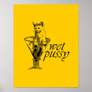 Wet Kitty Poster