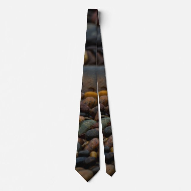 Wet Pebbles Neck Tie Krawatte (Vorderseite)