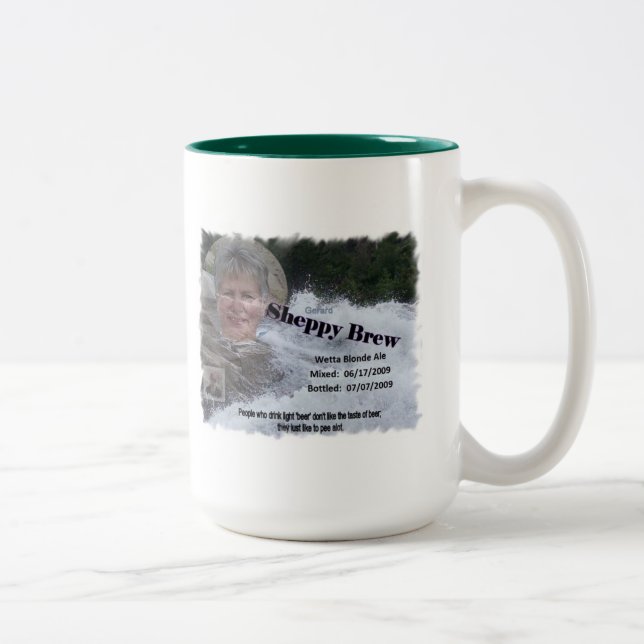 Wetta blonde Kaffee-Tasse Zweifarbige Tasse (Rechts)